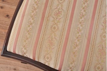 ヴィンテージ家具　イギリスビンテージ　古いチーク材の気品のあるダイニングチェア(椅子、イス)