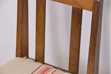レトロ家具　アンティーク 古い木のレトロな回転チェア(椅子/イス)