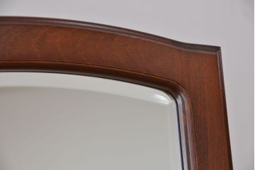 アンティーク雑貨　中古 マルニ製 スタンドミラー(姿見、ウォールミラー、壁掛け鏡)