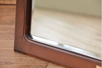 アンティーク雑貨　中古 マルニ製 スタンドミラー(姿見、ウォールミラー、壁掛け鏡)