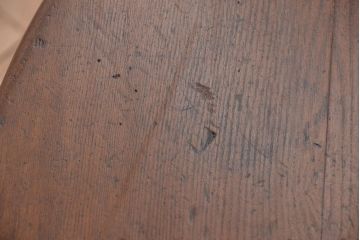 レトロ家具　昭和レトロ 折り畳み式 小振りな丸型ちゃぶ台