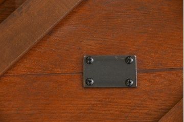 レトロ家具　昭和レトロ 折り畳み式 小振りな丸型ちゃぶ台