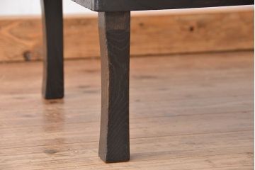 レトロ家具　昭和レトロ 折り畳み式!小振りな丸型ちゃぶ台