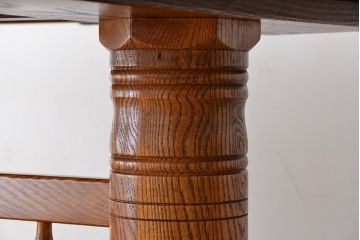 中古 IDC大塚家具取扱品 Shin-Lee(シンリー) オーク材 ダイニングテーブル