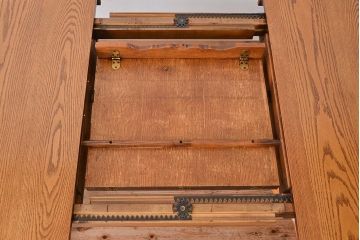 中古 IDC大塚家具取扱品 Shin-Lee(シンリー) オーク材 ダイニングテーブル