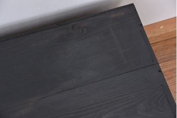アンティーク家具　古民具・骨董　明治〜大正時代　上品な時代箪笥ローボード(ローチェスト・刀箪笥)