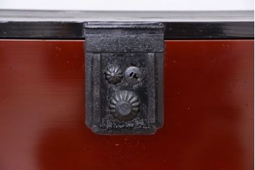 アンティーク家具　古民具・骨董　明治〜大正時代　上品な時代箪笥ローボード(ローチェスト・刀箪笥)