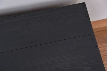 アンティーク家具　古民具・骨董　明治〜大正時代　漆のキレイな　時代箪笥ローボード?(ローチェスト・刀箪笥)