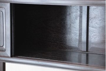 アンティーク家具　古民具・骨董　和モダン☆素敵な作りの唐木飾り棚(茶棚)