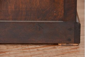 中古　松本民芸家具　A型座ビューロー　定価22万円前後(文机/ライティングビューロー/デスク)