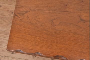 アンティーク家具　アンティーク　唐木一枚板!ずっしりとした座卓(机/テーブル)
