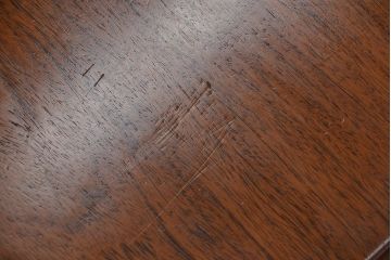 アンティーク家具　アンティーク　唐木一枚板!ずっしりとした座卓(机/テーブル)