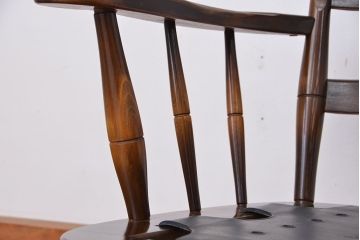 中古　飛騨産業　キツツキマーク 1人掛けソファ(椅子/ソファ)