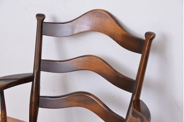 【傷みあり】中古　飛騨産業　キツツキマーク 1人掛けソファ(椅子/ソファ)