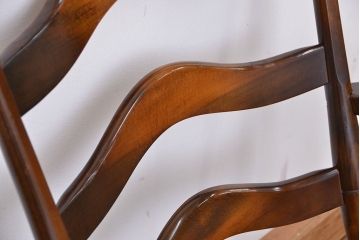 【傷みあり】中古　飛騨産業　キツツキマーク 1人掛けソファ(椅子/ソファ)