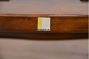 【傷みあり】中古　飛騨産業　キツツキマーク 1人掛けソファ(椅子/ソファ)