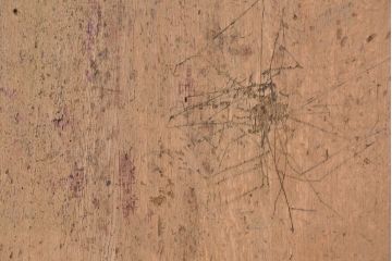 アンティーク家具　1960年代　使い込まれた　ナラ材総無垢　極厚天板(6)(古材、テーブル、材料)