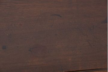 アンティーク家具　古民具・骨董　特別注文造り　前面黒柿材　上質な時代書箱(収納棚、本箱)