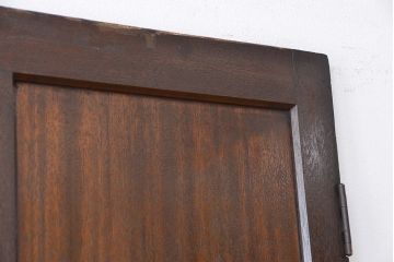 アンティーク　古い木のレトロでシンプルなドア(扉)