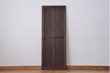 アンティーク　古い木のレトロでシンプルなドア(扉)(3)