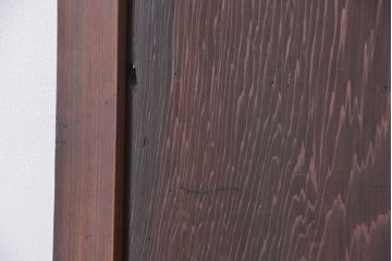 アンティーク　古い木のレトロでシンプルなドア(扉)(3)