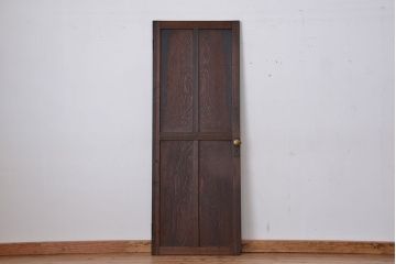 アンティーク　古い木のレトロでシンプルなドア(扉)(3)