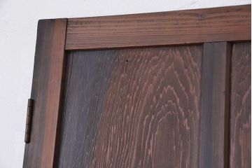 アンティーク　古い木のレトロでシンプルなドア(扉)(3)