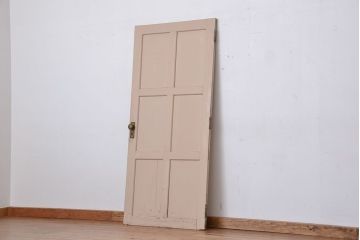 ★昭和レトロ　ペンキの剥げたシンプルなドア一枚(扉)
