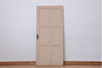 ★昭和レトロ　ペンキの剥げたシンプルなドア一枚(扉)