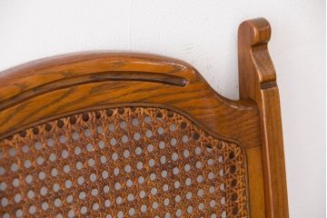 中古　1970年代　ナラ材のアームチェア(イス、椅子)