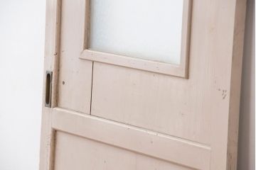 ★昭和レトロ　古いペンキの剥げた引き戸(ガラス、建具)