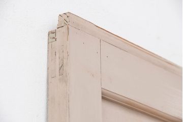 ★昭和レトロ　古いペンキの剥げた引き戸(ガラス、建具)