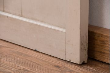 ★昭和レトロ　古いペンキの剥げた引き戸(ガラス、建具)