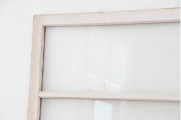 ★昭和レトロ　ペンキの剥げた古いガラス戸1枚?(引き戸)