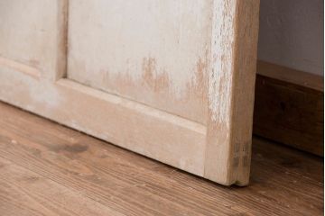 ★昭和レトロ　ペンキの剥げた古いガラス戸1枚?(引き戸)