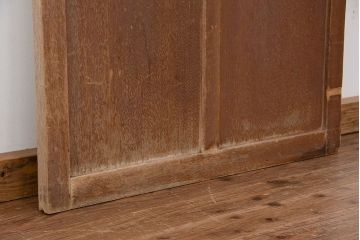 ★昭和レトロ　ペンキの剥げた古いガラス戸1枚?(引き戸)