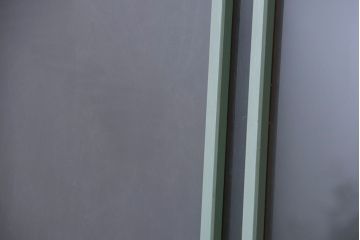★昭和レトロ　ペンキの剥げたガラス戸2枚セット(引き戸)
