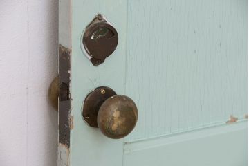 ★アンティーク　ペンキの剥げた背の高いドア1枚(2)(扉)