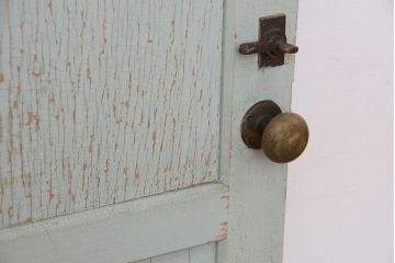 ★アンティーク　ペンキの剥げた背の高いドア1枚(2)(扉)