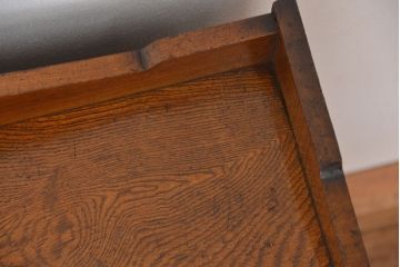 アンティーク家具　アンティーク　古い木のライティングビューロー(簿記机)