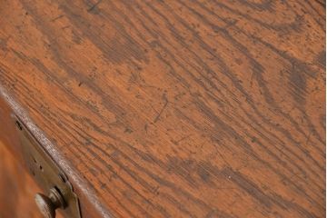アンティーク家具　アンティーク　古い木のライティングビューロー(簿記机)