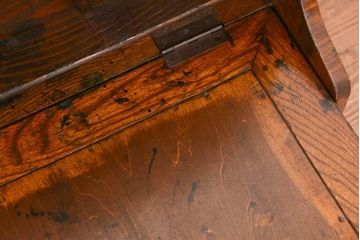 アンティーク家具　アンティーク　古い木のライティングビューロー(簿記机)