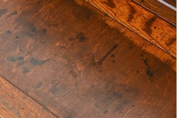 アンティーク家具　アンティーク　古い木のライティングビューロー(簿記机)