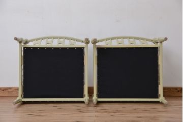 レトロ家具　ビンテージカリモク　レトロな一人掛けソファ2脚セット