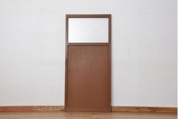昭和レトロ　レトロでシンプルなモールガラスドア(扉)