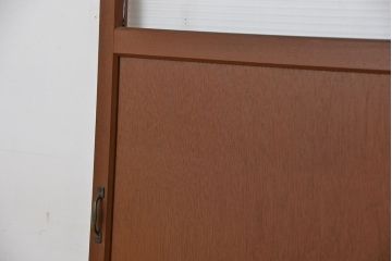 昭和レトロ　レトロでシンプルなモールガラスドア(扉)
