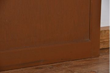 昭和レトロ　レトロでシンプルなモールガラスドア(扉)
