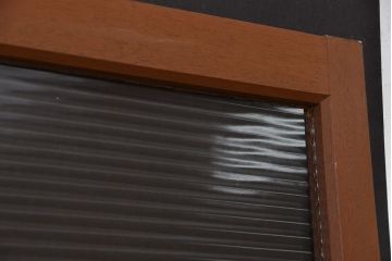 昭和レトロ　レトロでシンプルなモールガラスドア(扉)
