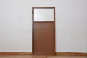 昭和レトロ　レトロでシンプルなモールガラスドア(扉)