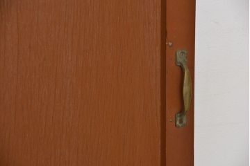 昭和レトロ　レトロでシンプルなモールガラスドア(扉)